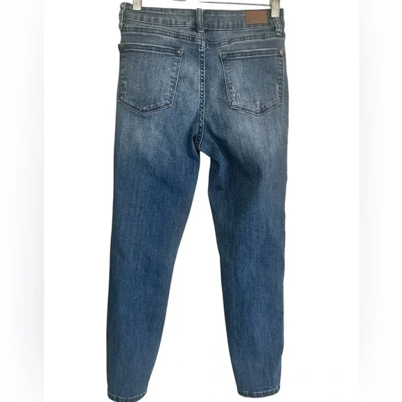 JUDY BLUE Distressed Blue Jeans Size 27 - Picture 2 of 3